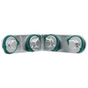 Уголок VIEIR Т-образный с гайками 93,5х93,5 мм (60/2) VPG105