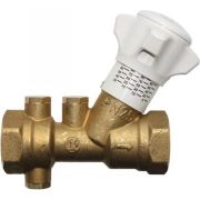 Клапан балансировочный Giacomini R206B ручной DN40 (11/2quot;) ВВ, Kvs-18.5м3/ч, без штуцеров с дренажём