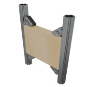 Пластина монтажная ХОММЕТ для крепления доп. элементов, 300 х 300 мм