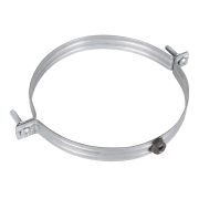 Хомут для воздуховода SHUFT без резинового профиля 160 мм (гайка)