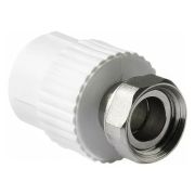 Муфта MeerPlast PPRC 20х1/2 накид. гайка белый (1/10/210)