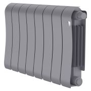 Радиатор биметаллический Royal Thermo Infinity 300 Silver Satin VR80 - 8 секц.
