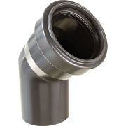 Отвод ХЕМКОР НПВХ ВК 50 мм, 45 гр.