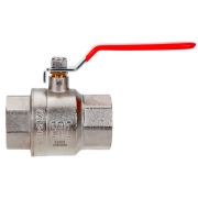 Кран шаровой латунный РИДАН BVR-R DN25 PN40 с внутренней резьбой, п/п, ручка