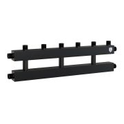 Коллектор Royal Thermo на 3 (4) отопительных контура, Ду 25 с кронштейнами