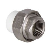 Муфта TEBO сер. PP-R комбин. разъемная (Американка) 32x3/4quot; ВР (10/80), арт. 016020807