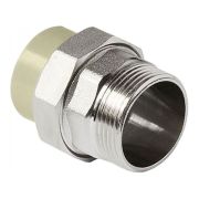 Муфта TEBO сер. PP-R комбин. разъемная (Американка) 20x 1/2quot; НР (20/160), арт. 016020902