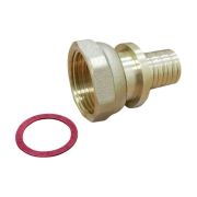 Муфта VARMEGA Slide-fit переходная (переходник) с накидн. гайкой, 20х1/2quot;, латунь, VM51813