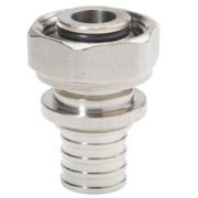 Переходник REHAU с накидной гайкой под евроконус 16-3/4quot; MX, латунь