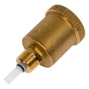 Воздухоотводчик Giacomini автоматический 1/2quot;, с автозапором, латунь, R99IY003