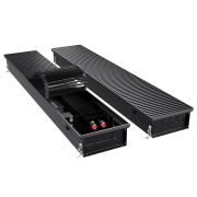 Конвектор внутрипольный Royal Thermo ATRIUM TURBO-110/250/1100-DG-U-BL