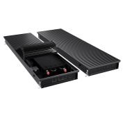 Конвектор внутрипольный Royal Thermo ATRIUM TURBO-90/400/1200-DG-U-BL