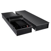 Конвектор внутрипольный Royal Thermo ATRIUM TURBO-150/400/2100-DG-U-BL