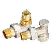 Набор термостатический для радиатора угловой ROYAL THERMO 1/2quot; Click
