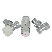 Комплект подключения SCHLOSSER STANDARD MINI 1/2quot; угловой, хром, с термоголовкой MINI М30х1,5