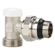 Клапан радиаторный VARMEGA 1/2quot; x 3/4quot;EK ручной, угловой с самоуплотняющимся полусгоном VM10012