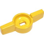 Ручка-бабочка Giacomini желтая 1/4quot;, P31FGY001