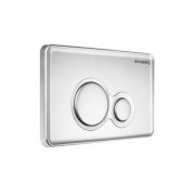 Клавиша смыва BETTOSERB TWIN, хром. матовый, 40006462