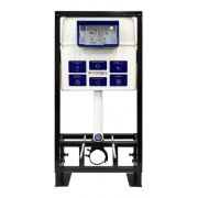 Инсталляция для унитаза BETTOSERB sava free standing, клавиша смыва cool белый глянец круг.