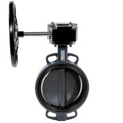 Затвор дисковый поворотный РИДАН ЗДМ 04.16.150 PN16 DN150 корп. GG25, диск - чугун GGG40