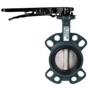 Затвор дисковый поворотный РИДАН ЗДМ 03.16.80 PN16 DN80 корп. GG25, диск - чугун GGG40