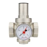 Редуктор давления VARMEGA 1quot;, PN25, поршневой, с присоединением к манометру, VM12703
