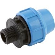 Муфта ПНД переходная с наружной резьбой 40х1 1/4quot;