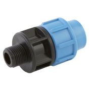 Муфта Джилекс ПНД переходная с наружной резьбой 25 х 1/2quot;