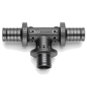 Тройник REHAU с уменьшенным боковым и торцевым проходами 25-16-16 PX, PPSU