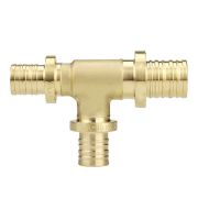 Тройник VARMEGA Slide-fit переходной 25x20x16 аксиальный, латунь, VM50562