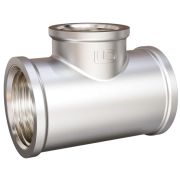 Тройник переходной LD DN25х15х25 внутренняя резьба, латунь никелированная (с биркой)