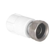 Муфта TEBO бел. PP-R с накидной гайкой 32x1 1/4quot; (мет.штуцер) (10/50), арт. 030021011