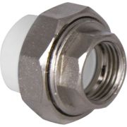 Муфта TEBO бел. PP-R комбин. разъемная 25x3/4quot; ВР евроконус (25/125), арт. 030021805