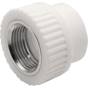 Муфта THERMOLIGHT комбинированная PP-R ВР 32х1quot; белый (10/120)
