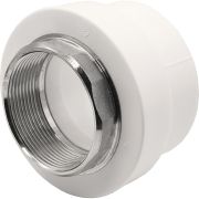 Муфта THERMOLIGHT комбинированная PP-R ВР 63х2quot; под ключ белый (2/24)
