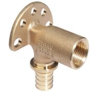 Угольник REHAU настенный ВР 20-1/2quot;x59мм, длинный RX+, бронза