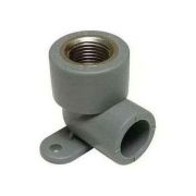 Угольник TEBO сер. PP-R комб. 20x1/2quot; ВР с креплением (20/100), арт. 031033802