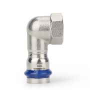 Угольник VARMEGA раструбный Inox Press ВР 28x3/4quot;