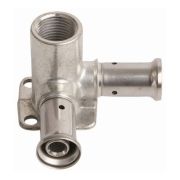 Водорозетка HENCO угловая ВР латунь пресс, 16x1/2quot;x16 (52 мм)