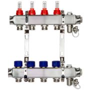 Комплект коллекторов РИДАН SSM-10RF set с расход.,кроншт.,руч.воздух.,слив.кран. и торц.заглуш.