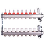 Группа коллект. AQUALINK регулир, настроеч и дренаж. клапаны, автомат. возд-к, нерж.сталь 1quot;х8х3/4quot;