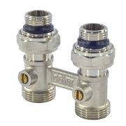 Узел OGINT нижнего подключения Ду15 Ру10 1/2x3/4quot; евроконус прямой