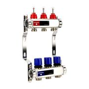 Группа коллекторная с расх. VARMEGA VM15103 ВР 1quot;, под 130 насос, на 3 конт. 3/4quot; EK, нерж. сталь