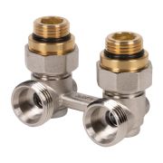 Узел нижнего подключения Royal Thermo угловой ½quot;х3/4quot;EK